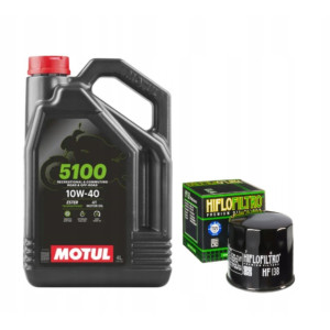 Olej MOTUL 5100 10W40 4L + FILTR