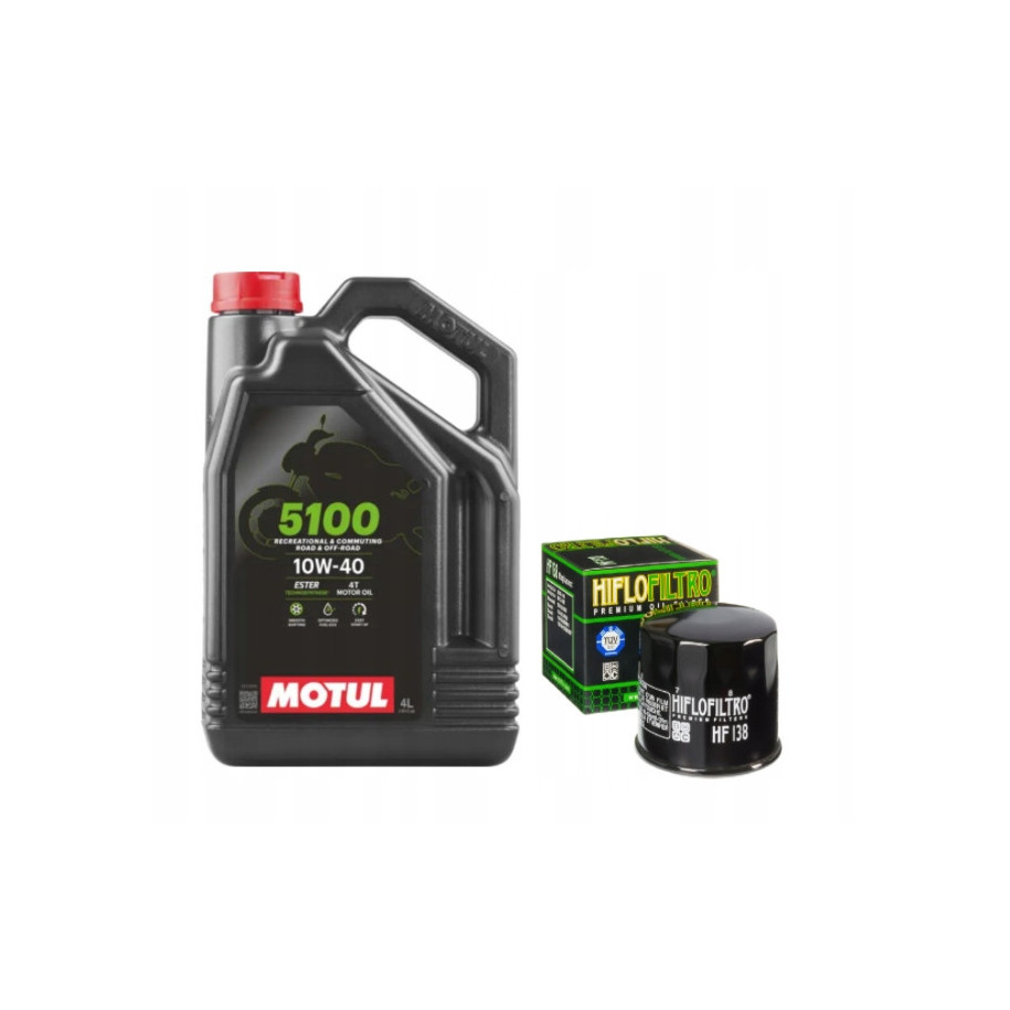 Olej MOTUL 5100 10W40 4L + FILTR