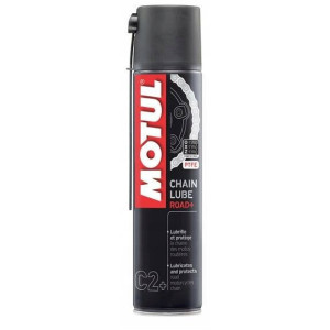 Smar do łańcuchów z teflonem -400ml MOTUL C2+ CHAIN LUBE ROAD+