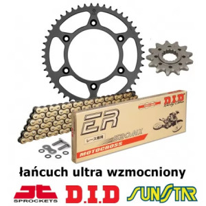 SUZUKI RM-Z 450 2008-2012 ZESTAW NAPĘDOWY DID ULTRA WZMOCNIONY BEZORING