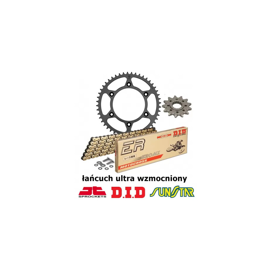 YAMAHA YZ 426 2000-2002 ZESTAW NAPĘDOWY DID ULTRA WZMOCNIONY BEZORING