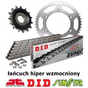 YAMAHA YZF R1 1998-2003 ZESTAW NAPĘDOWY DID HIPER WZMOCNIONY