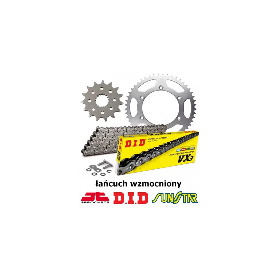 Gas Gas EC F 350 2021-2023 ZESTAW NAPĘDOWY DID WZMOCNIONY