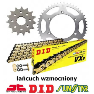 Gas Gas MC F 450 2021-2023 ZESTAW NAPĘDOWY DID WZMOCNIONY ZŁOTY