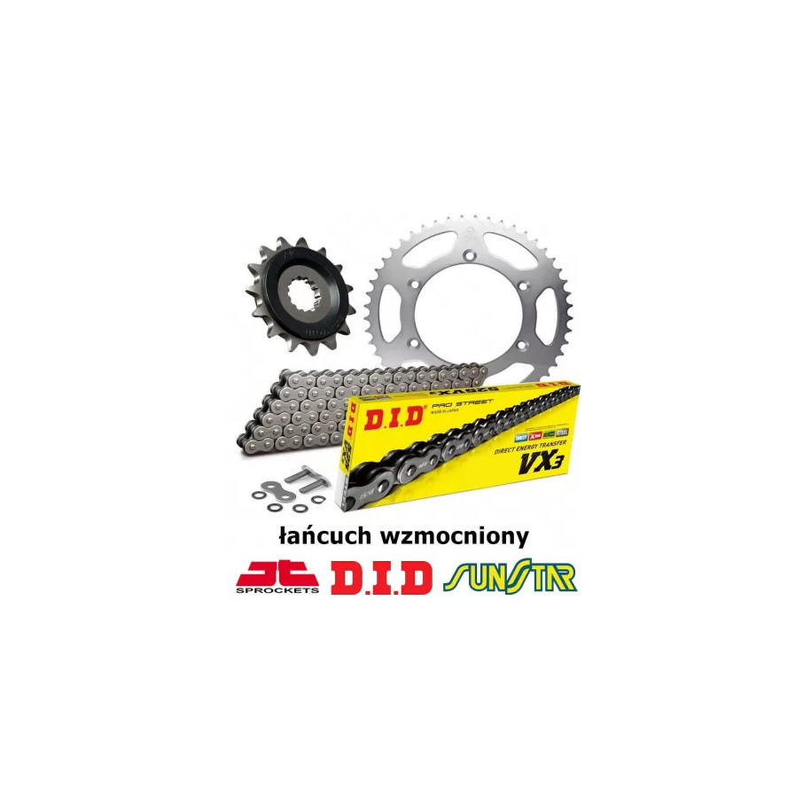 APRILIA DORSODURO/V4R 1200 2011-2016 ZESTAW NAPĘDOWY DID WZMOCNIONY